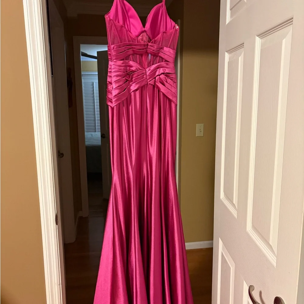Pink Prom Dress - Picture 2 of 2